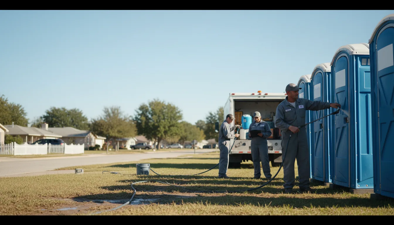 Long-Term Portable Toilet Rental in Temperance, MI near me
